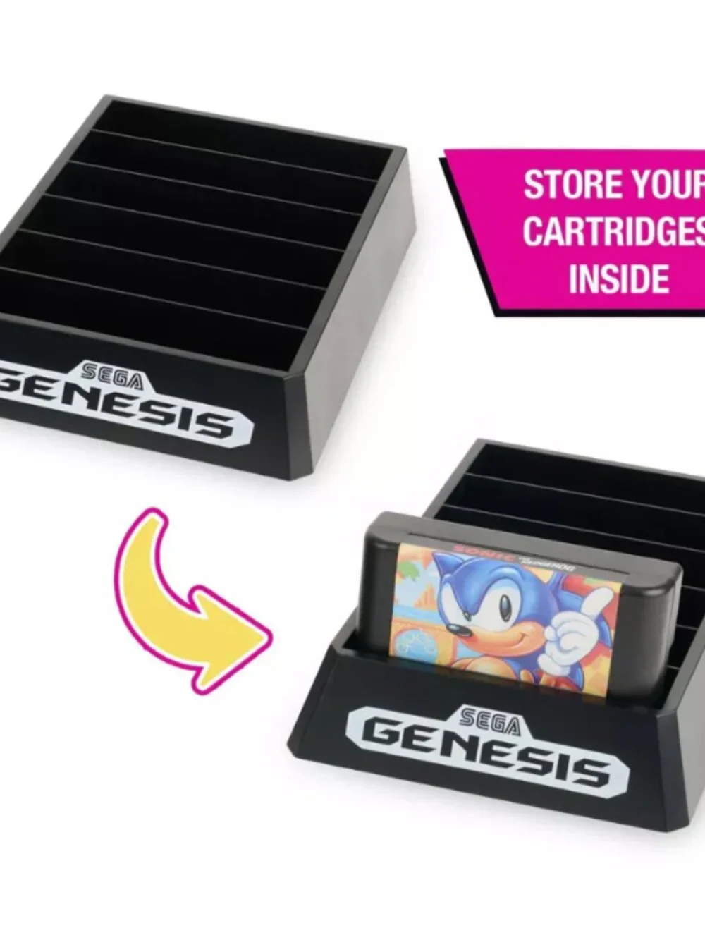Sega Genesis Console Heroes Supervillain Boss Bundle + Sonic 1 Diorama